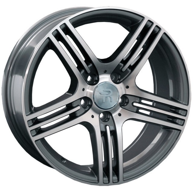 Литі диски Replica Mercedes (MR74) R20 W9.5 PCD5x112 ET35 DIA66.6 (gun metal)-зображення-6