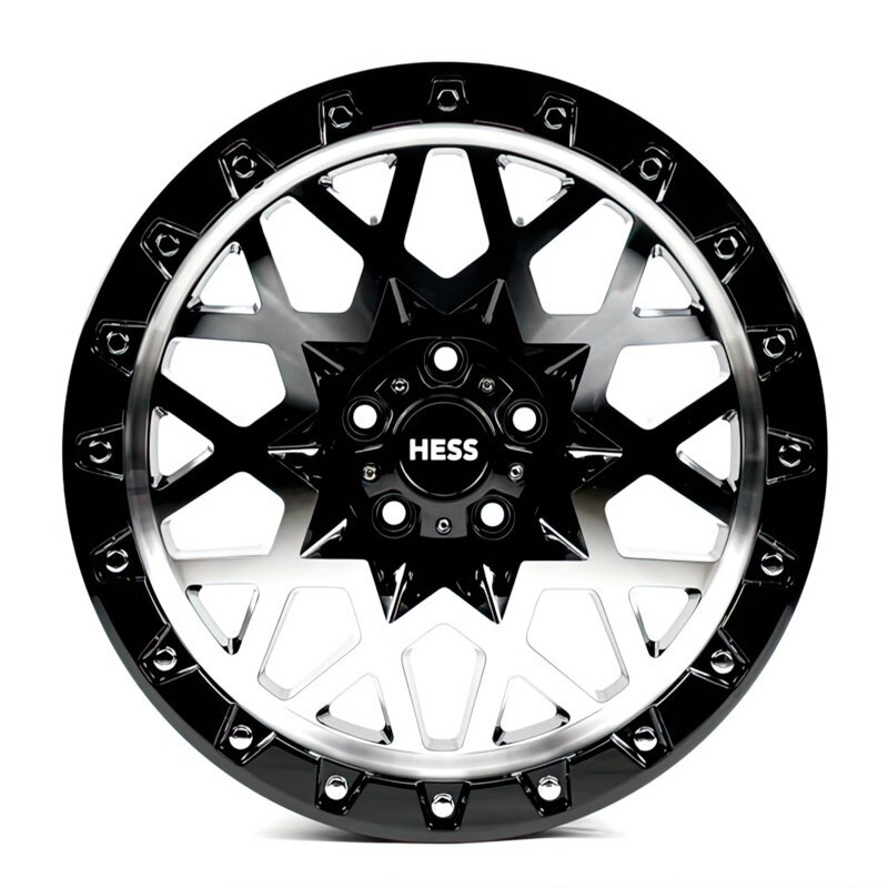 Литі диски Off Road Wheels OW1458 R18 W8.5 PCD5x112 ET40 DIA66.6 (gloss black milling spoke chro)-зображення-1