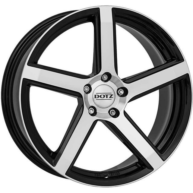 Литі диски Dotz CP5 R17 W7 PCD5x112 ET45 DIA70.1 (black polished)