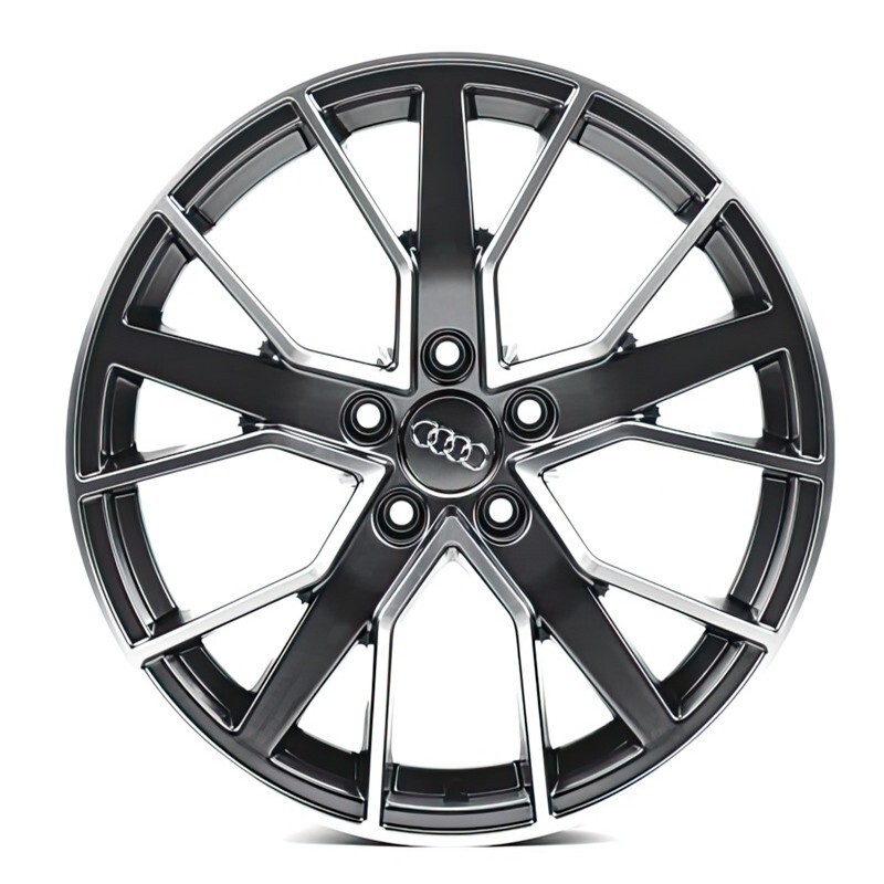 Литі диски Replica Audi (A1178) R18 W8 PCD5x112 ET39 DIA66.6 (matt graphite machined face)