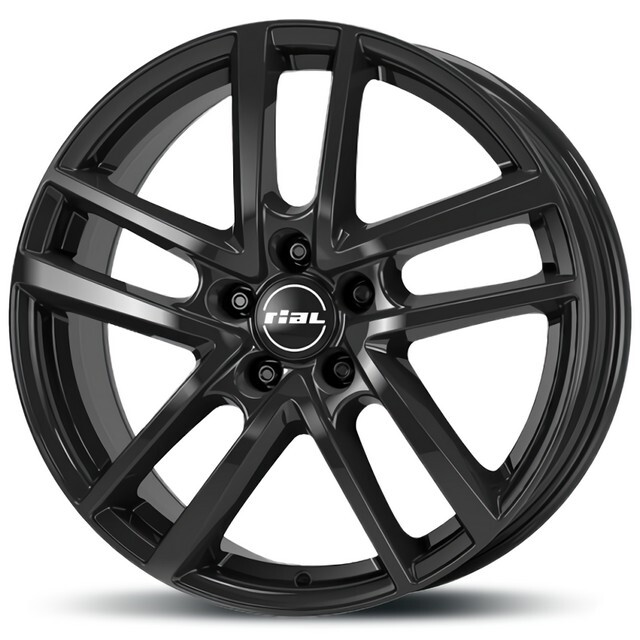 Литі диски Rial Astorga R17 W7.5 PCD5x108 ET50.5 DIA63.4 (diamond black)-зображення-1