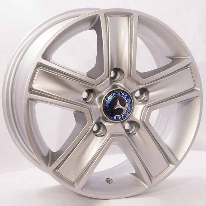 Литі диски Replica Ford (BK473) R15 W6.5 PCD5x160 ET60 DIA65.1 (silver)