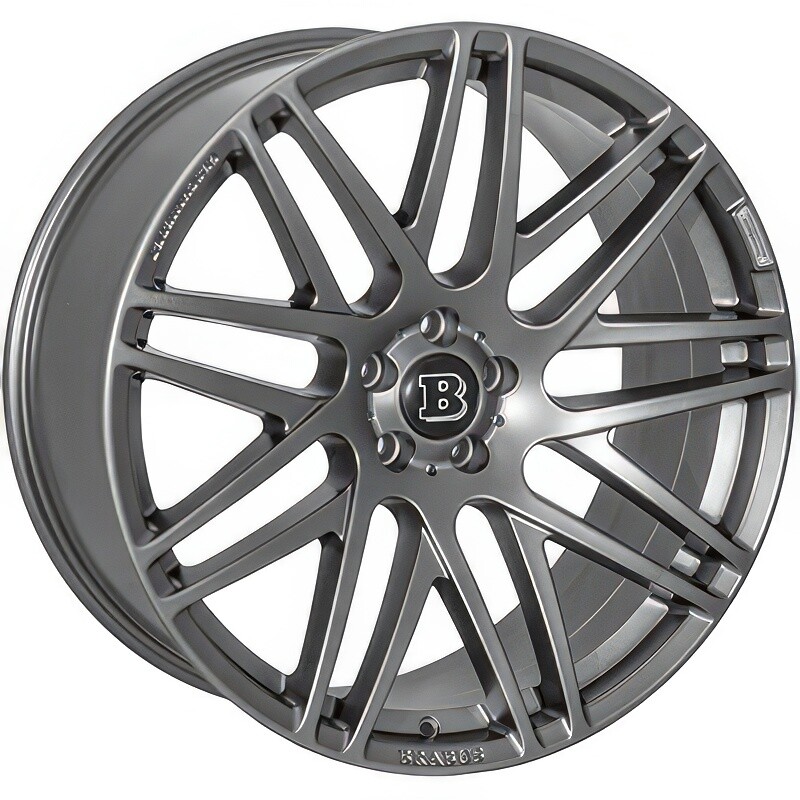 Литі диски Replica Mercedes (QC1157) R22 W10 PCD5x112 ET35 DIA66.6 (matt grey)-зображення-1