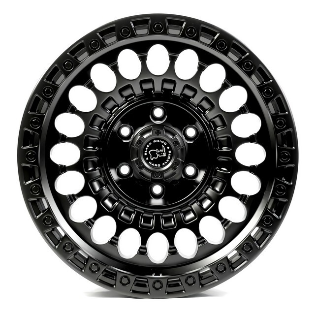 Литі диски Off Road Wheels OW220 R16 W8.5 PCD5x139.7 ET-12 DIA110.1 (matt black)-зображення-1