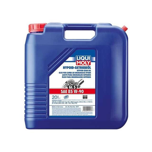 Трансмісійна олива Liqui Moly Hypoid-Getriebeoil GL5 85W-90 (20л.)-зображення-1