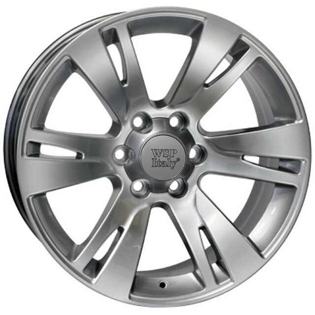 Литі диски WSP Italy Toyota (W1765) Venere R18 W7.5 PCD6x139.7 ET25 DIA106.1 (hyper silver)-зображення-1