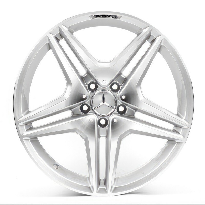 Литі диски Replica Mercedes (MR496) R19 W8.5 PCD5x112 ET43 DIA66.6 (silver machined face)