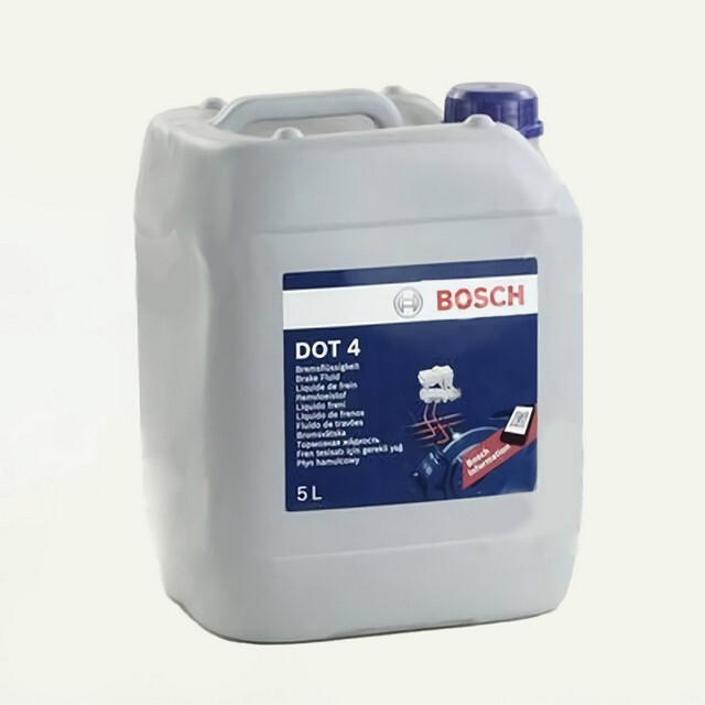 Рідина гальмівна Bosch DOT4 (5л.)